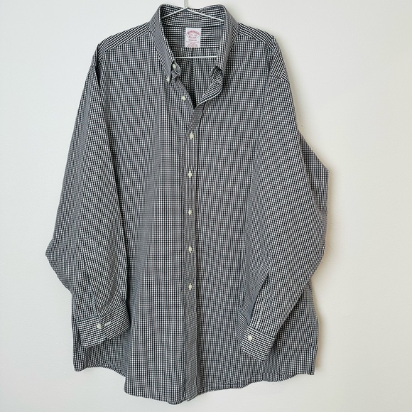 Brooks Brothers Madison plaid button down shirt - Picture 4 of 6
